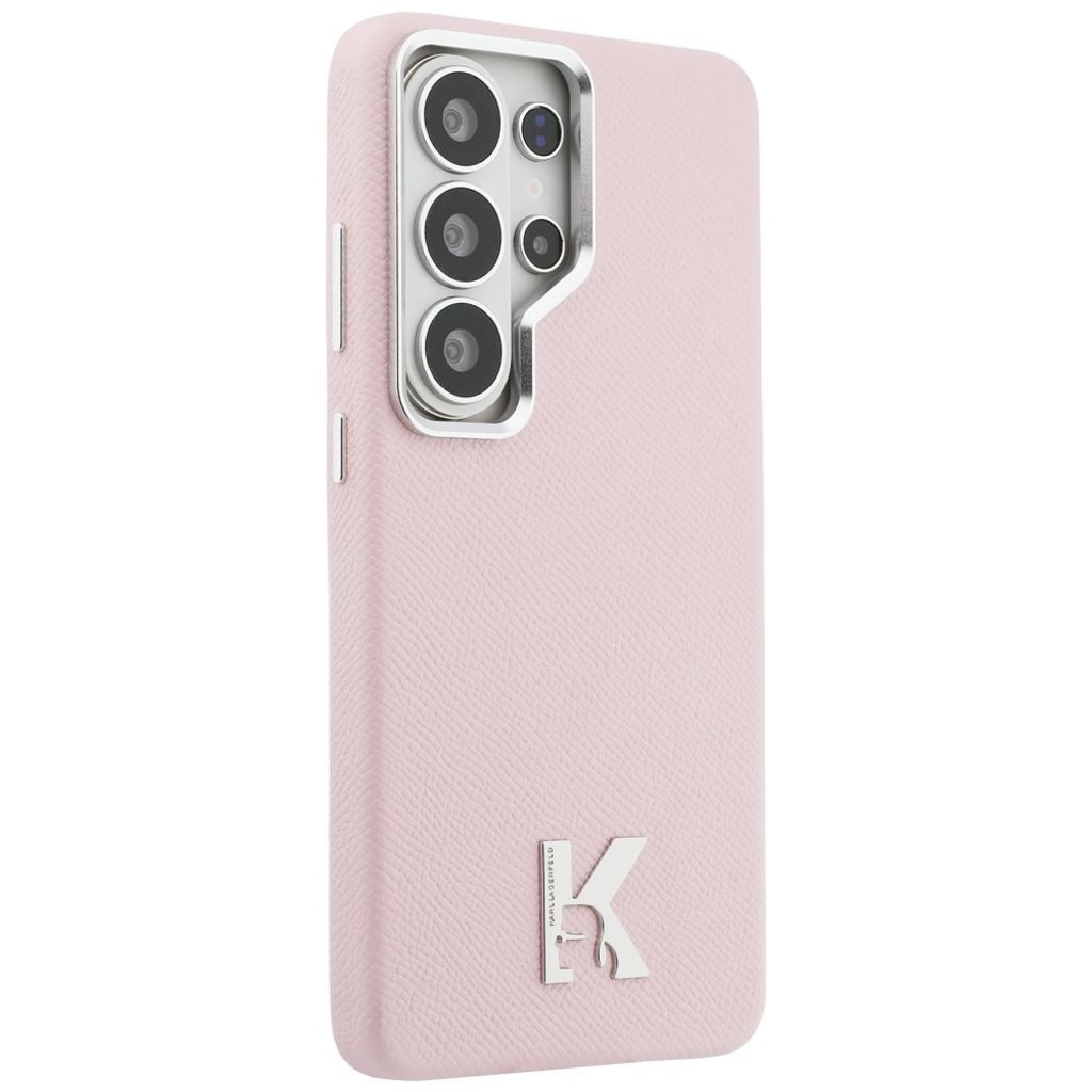 Karl Lagerfeld K Metal Logo MagSafe Skal till Samsung Galaxy S26 Ultra - Rosa