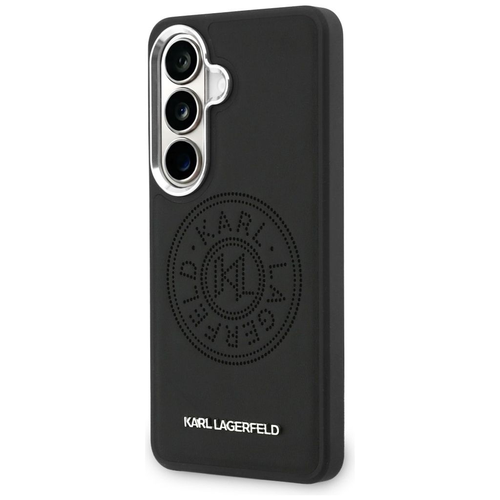 Karl Lagerfeld Perforated KL MagSafe Skal till Samsung Galaxy S26 - Svart