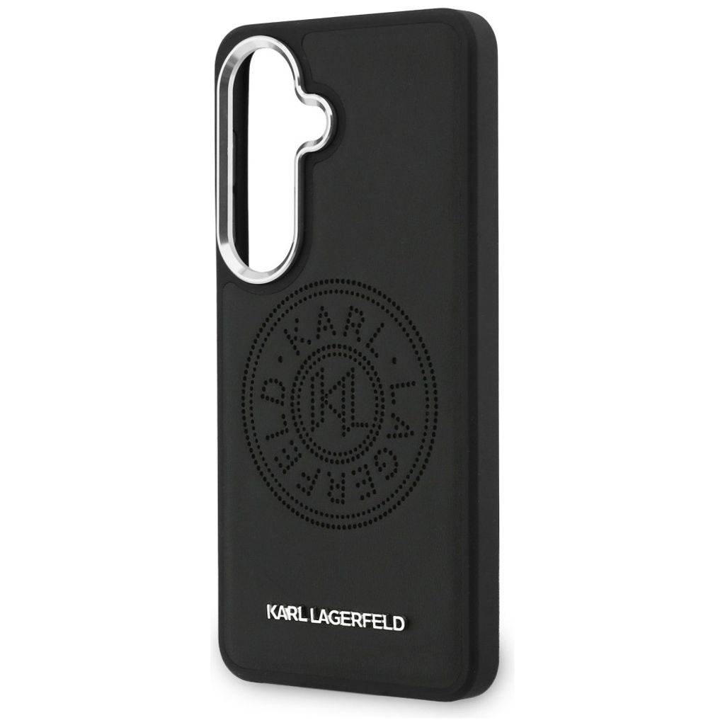 Karl Lagerfeld Perforated KL MagSafe Skal till Samsung Galaxy S26 Plus - Svart