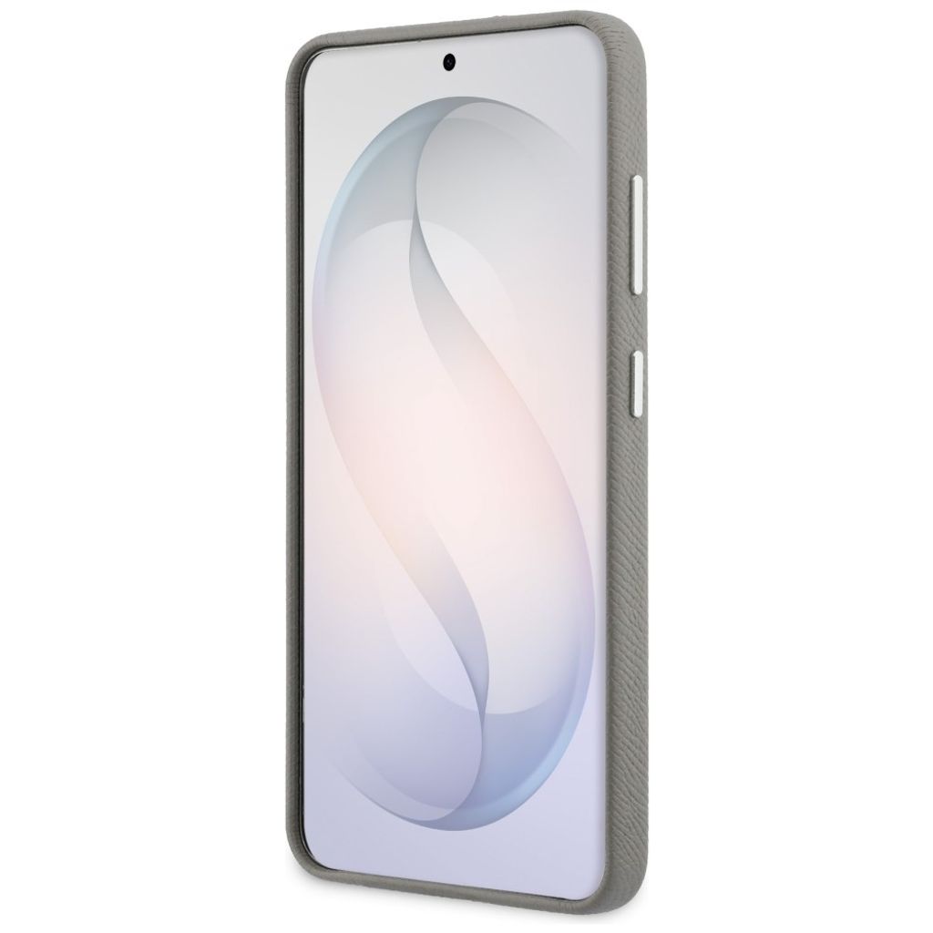 Karl Lagerfeld Saffiano Double Heads Metal Skal till Samsung Galaxy S26 - Silver