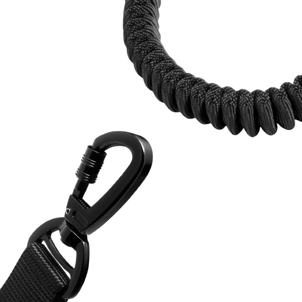 Spigen PS100 universell bilbelte med hundehalsbånd – svart