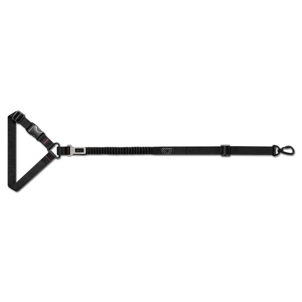 Spigen PS100 universell bilbelte med hundehalsbånd – svart