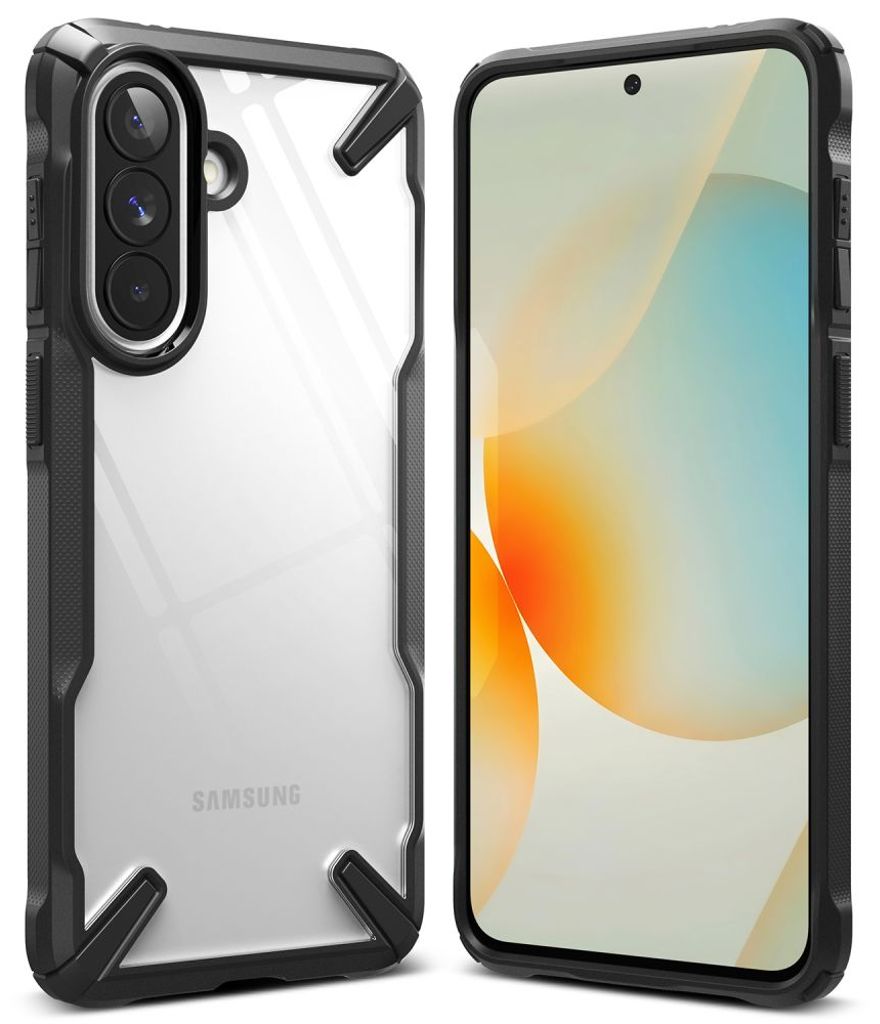 Ringke Fusion X Cover til Samsung Galaxy A57 5G  - Gennemsigtig/Sort
