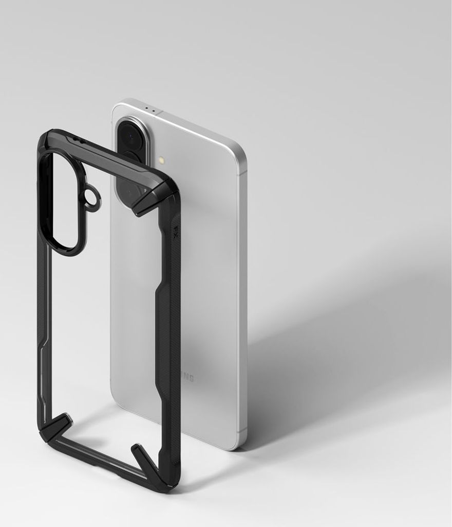 Ringke Fusion X Cover til Samsung Galaxy A57 5G  - Gennemsigtig/Sort