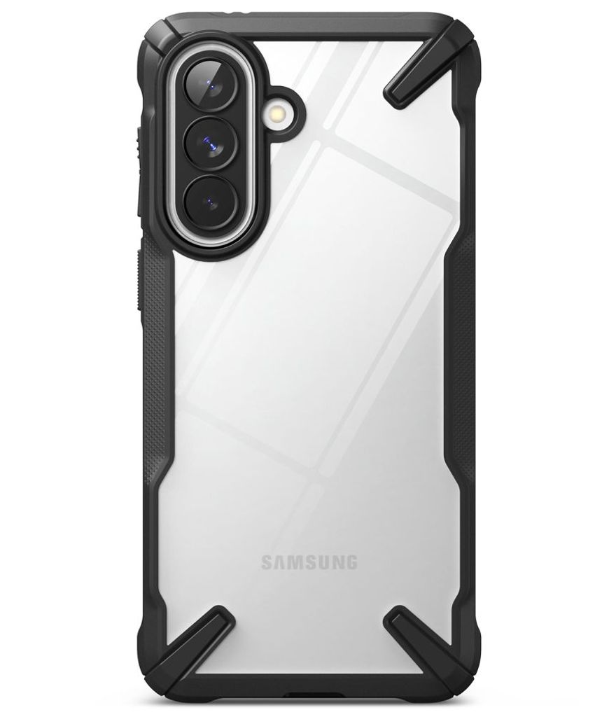 Ringke Fusion X Cover til Samsung Galaxy A57 5G  - Gennemsigtig/Sort