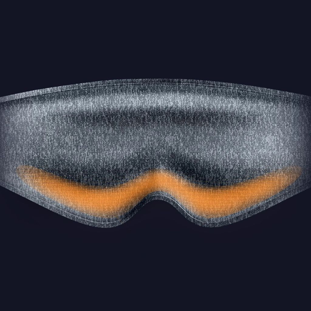 Wozinsky MSS-10 Øjenskygge Sovemaske med Memory Foam - Sort