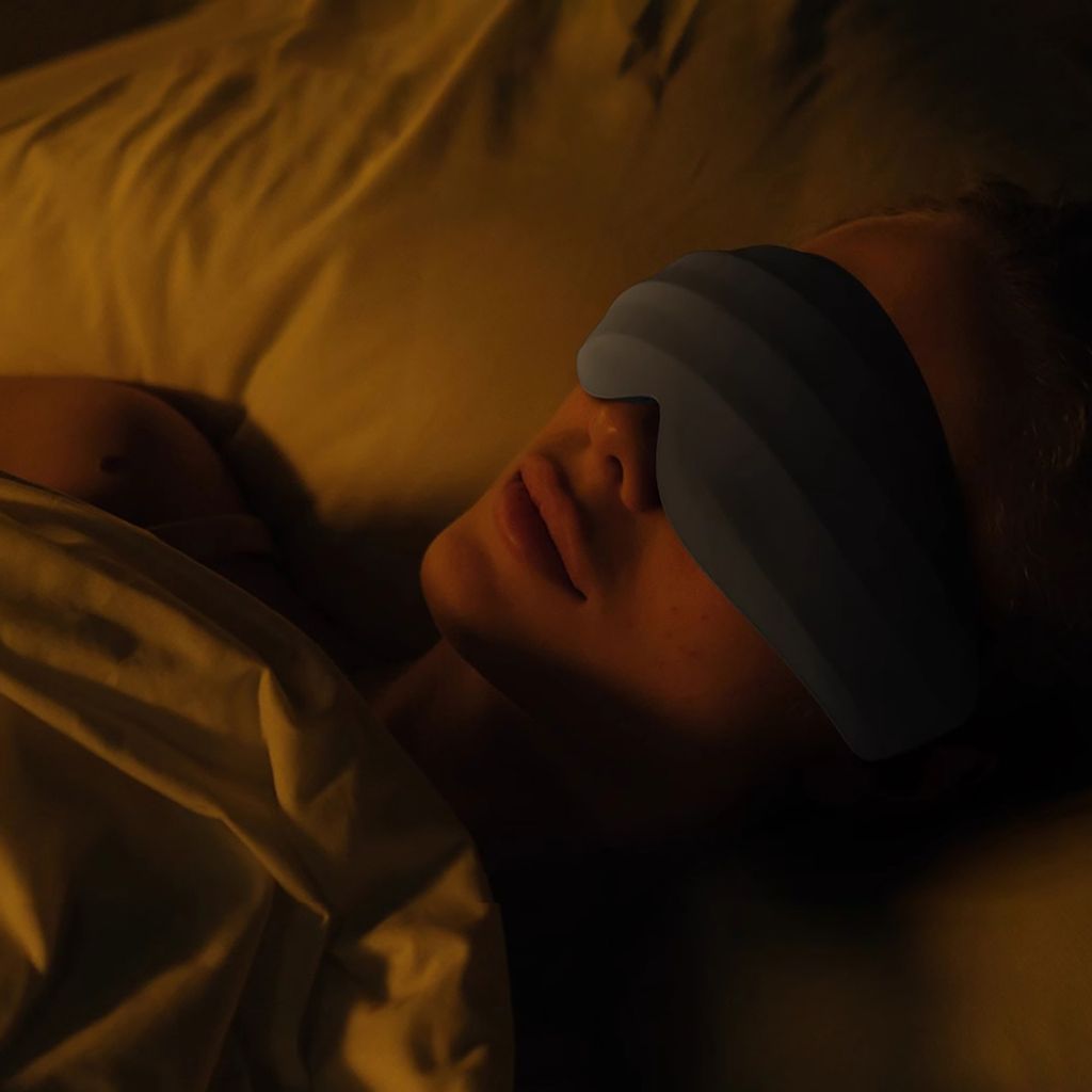 Wozinsky MSS-10 Øjenskygge Sovemaske med Memory Foam - Sort