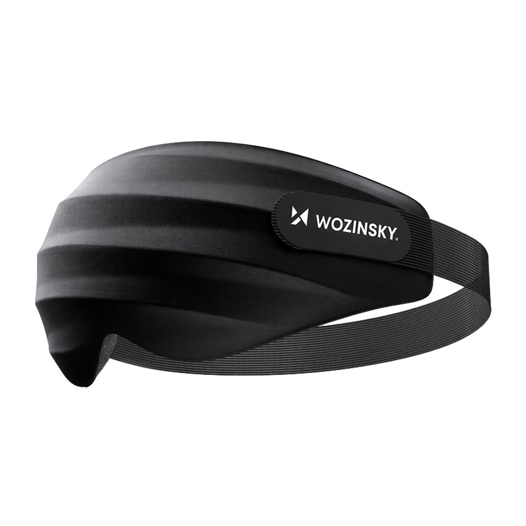 Wozinsky MSS-10 Øjenskygge Sovemaske med Memory Foam - Sort