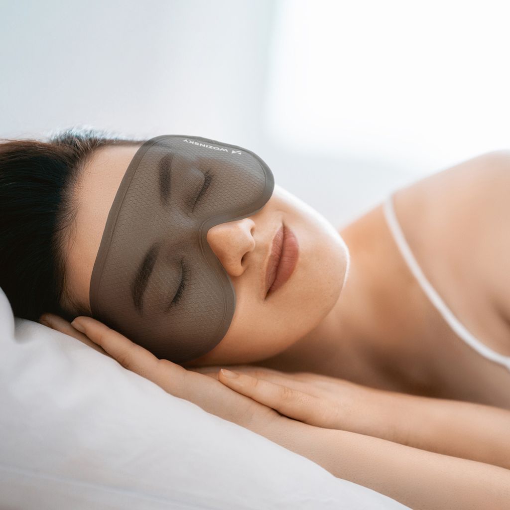 Wozinsky MSS-11 Øjenskygge Sovemaske med Memory Foam - Sort