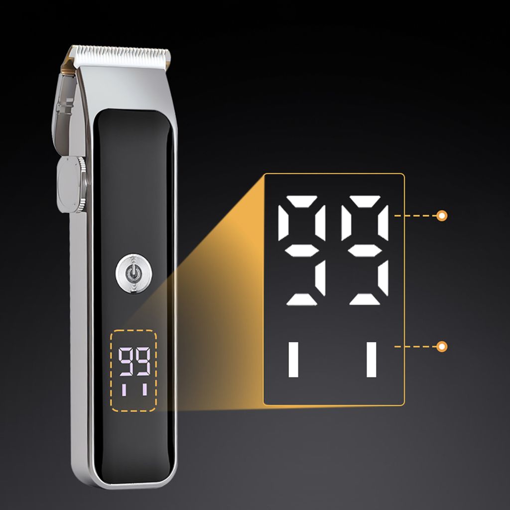 MAXGROOM ZC-F608 hårklippare med trimmer USB-C – svart