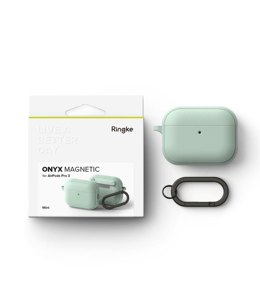 Ringke AirPods Pro 3 MagSafe skal Onyx Magnetic - Mint