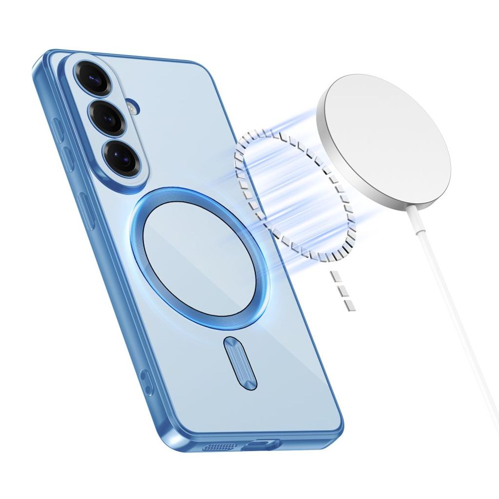 Tech-Protect Samsung Galaxy S26 MagSafe Deksel – Transparent Blå