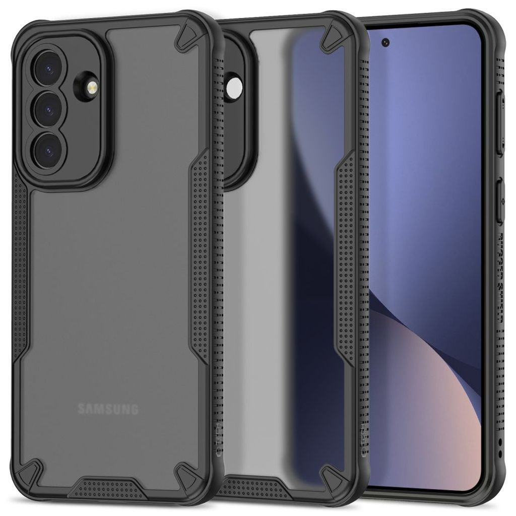 Tech-Protect Rugged Shield Cover til Samsung Galaxy A57 5G  - Sort