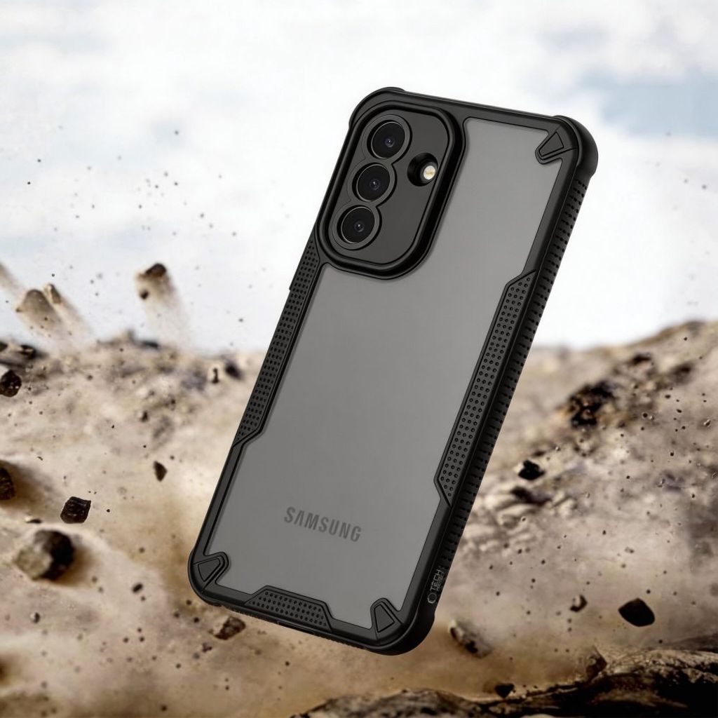 Tech-Protect Rugged Shield Cover til Samsung Galaxy A57 5G  - Sort