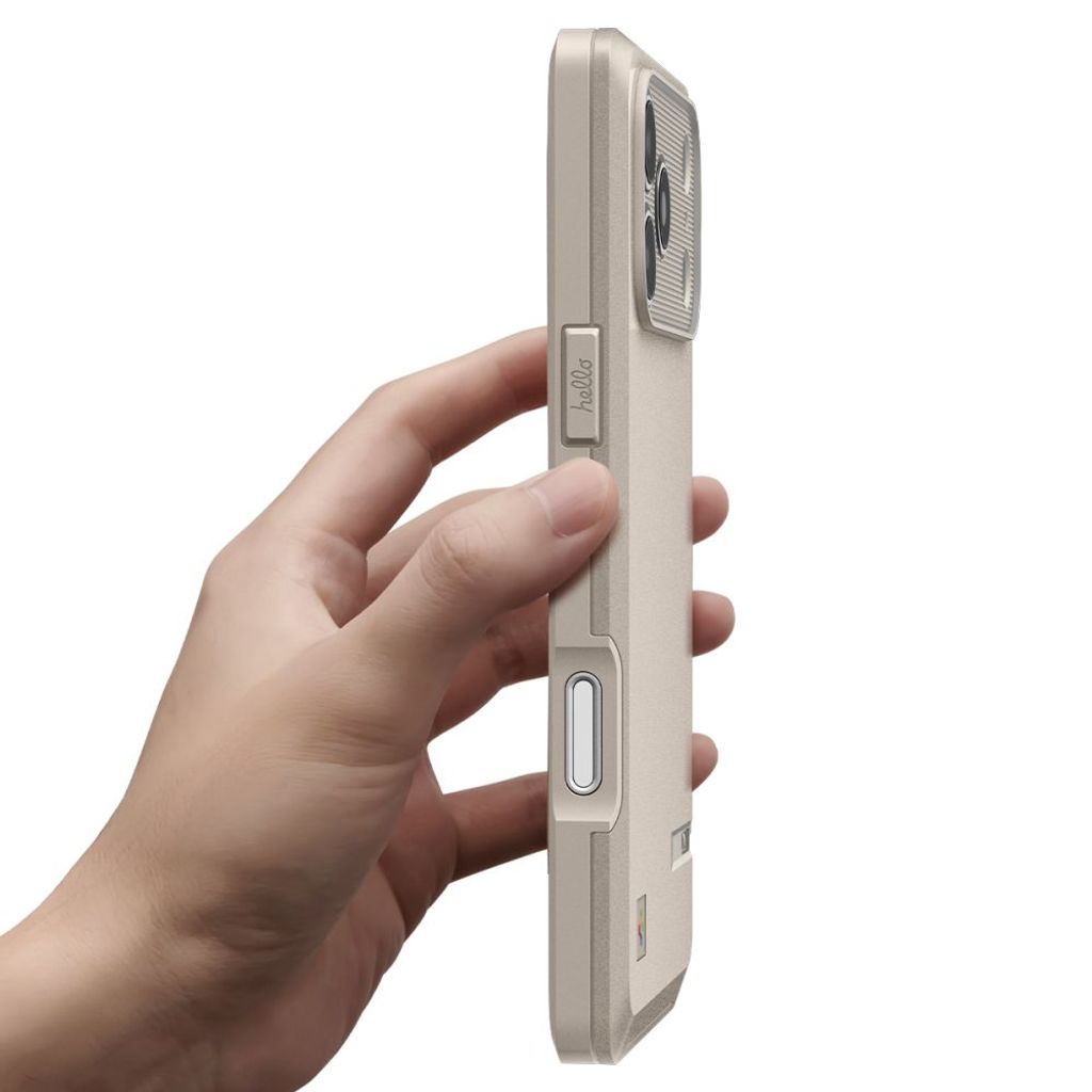 Spigen Classic LS MagSafe -kuori till iPhone 17 Pro - Beige