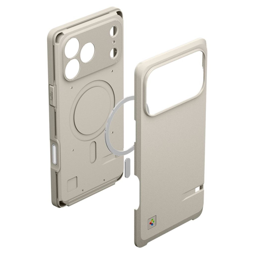 Spigen Classic LS MagSafe -kuori till iPhone 17 Pro - Beige