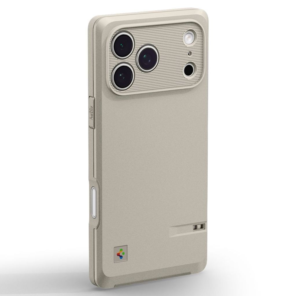 Spigen Classic LS MagSafe -kuori till iPhone 17 Pro - Beige