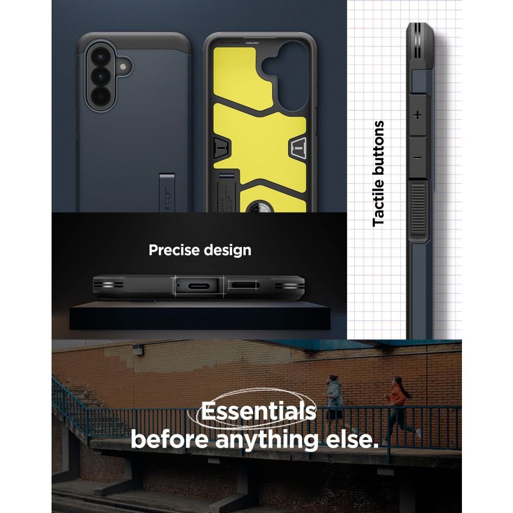 Spigen Tough Armor Cover til Samsung Galaxy A57 5G - Blå