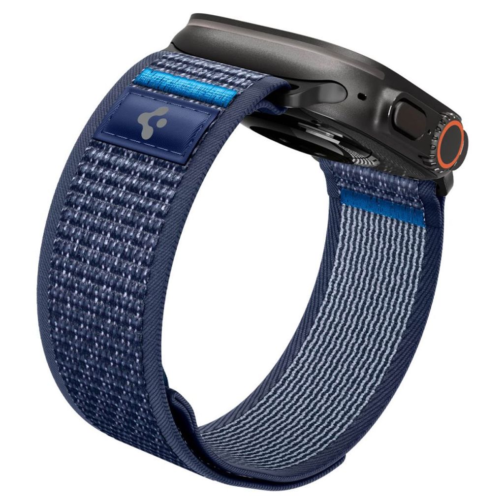 Spigen Athlex Air 2 Kellonranneke Apple Watch 44/45/46/49mm - Tummansininen