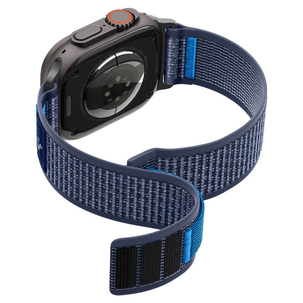 Spigen Athlex Air 2 Kellonranneke Apple Watch 44/45/46/49mm - Tummansininen