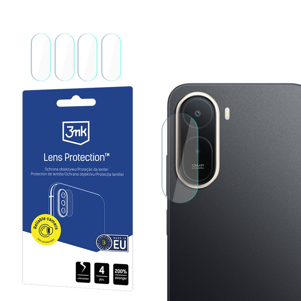 Xiaomi Redmi A7 Pro Linsskydd Hybridglas - Transparent