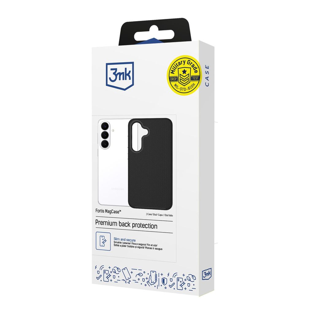 3mk Fortis MagSafe Skal till Samsung Galaxy S26 - Svart