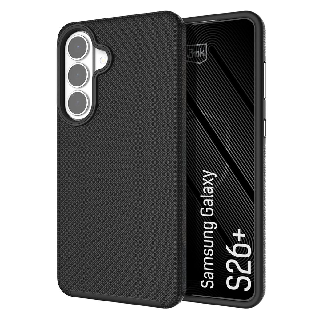 3mk Fortis MagSafe Cover til Samsung Galaxy S26 Plus - Sort