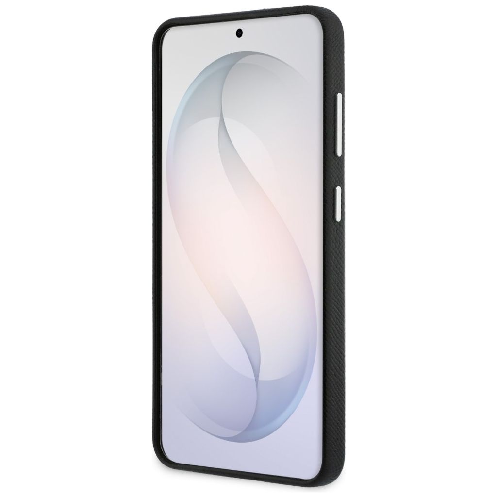 Karl Lagerfeld Grained Signature Logo Skal till Samsung Galaxy S26 - Svart