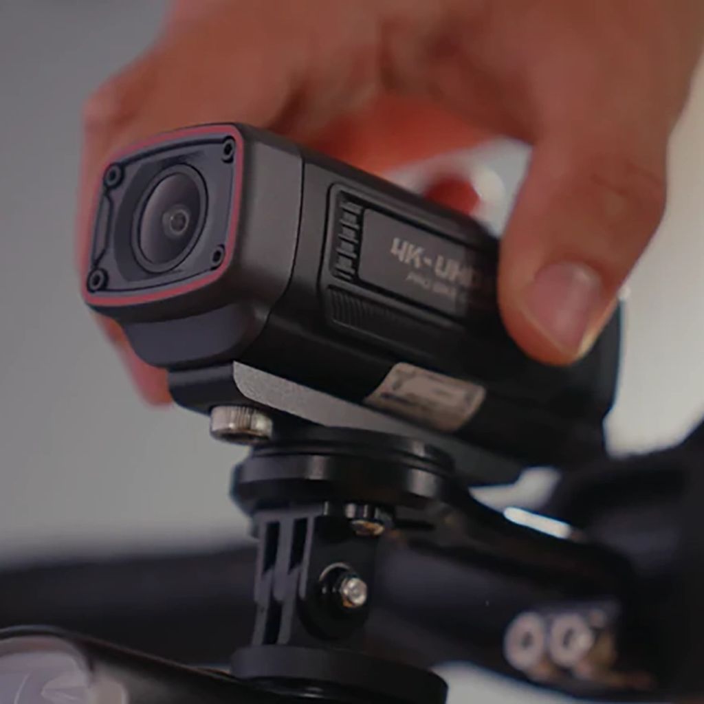 AKEEYO Kamera- og Garmin Cykelcomputer Styrbeslag - Sort