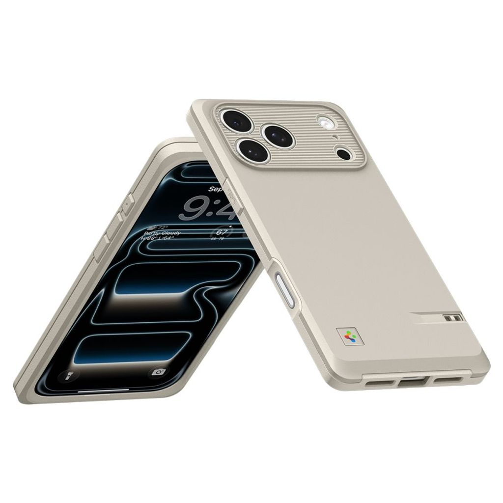 Spigen Classic LS MagSafe -kuori till iPhone 17 Pro Max - Beige