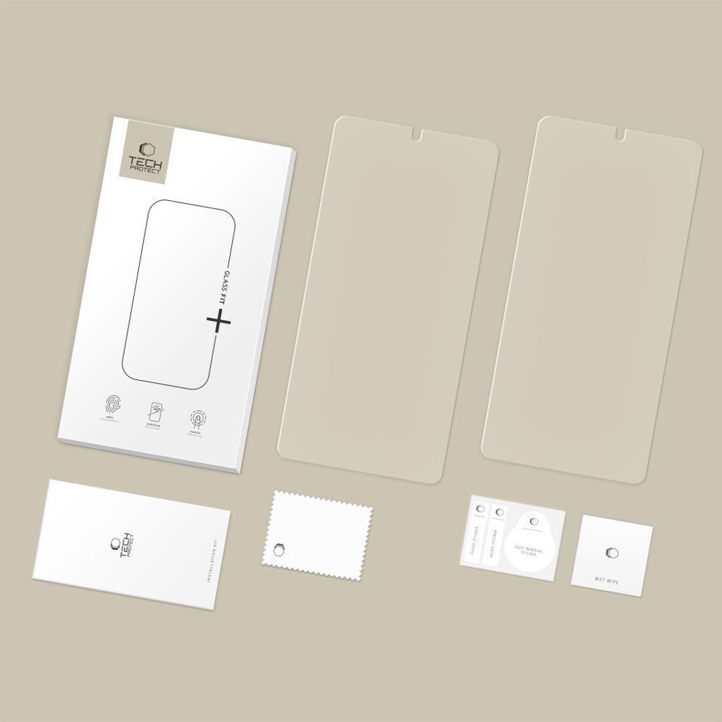 Tech-Protect Glass Fit+ Skärmskydd 2-pack till Samsung Galaxy S26 Ultra