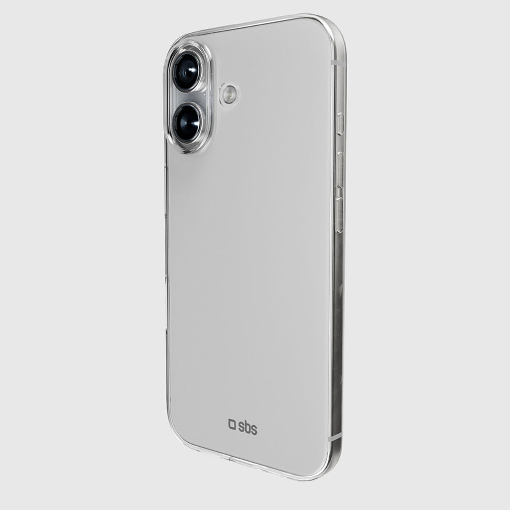 SBS Skinny Cover till iPhone 17 - Gennemsigtig