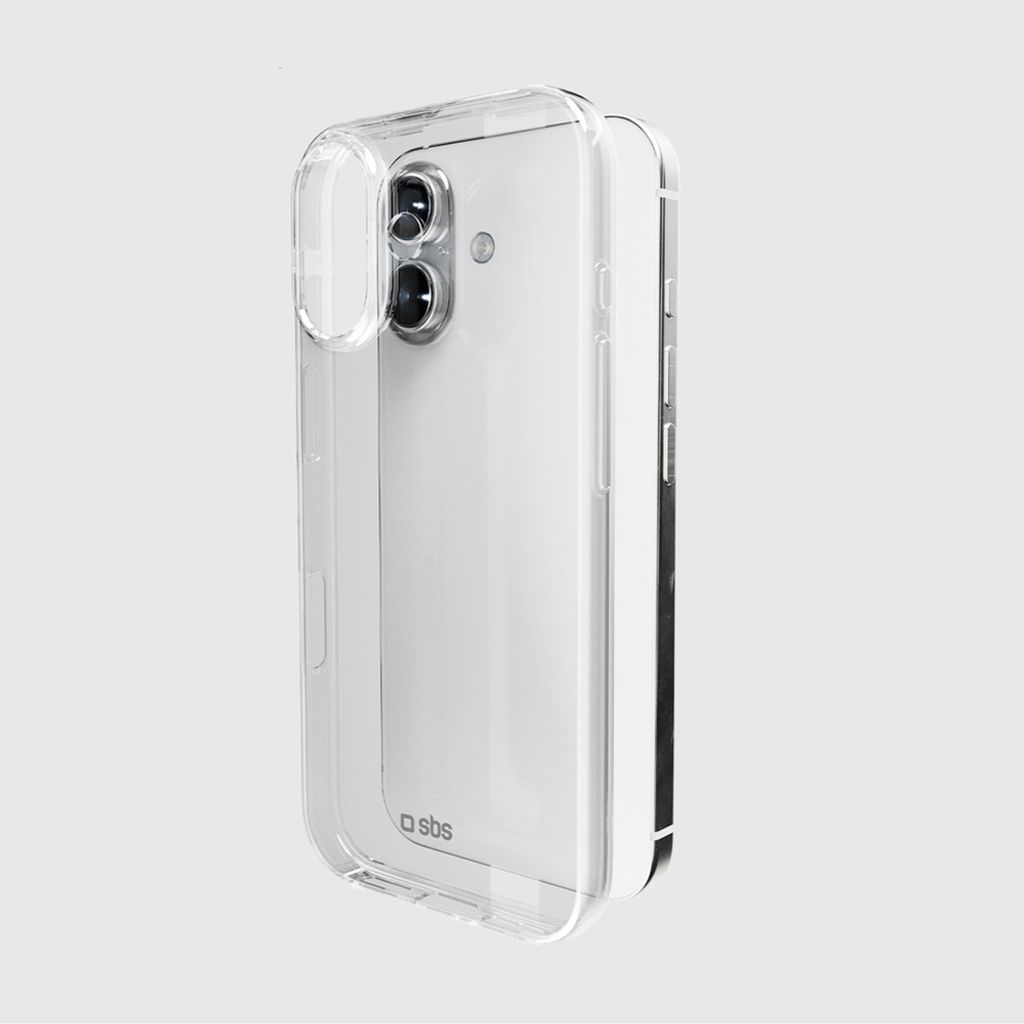 SBS Skinny Cover till iPhone 17 - Gennemsigtig