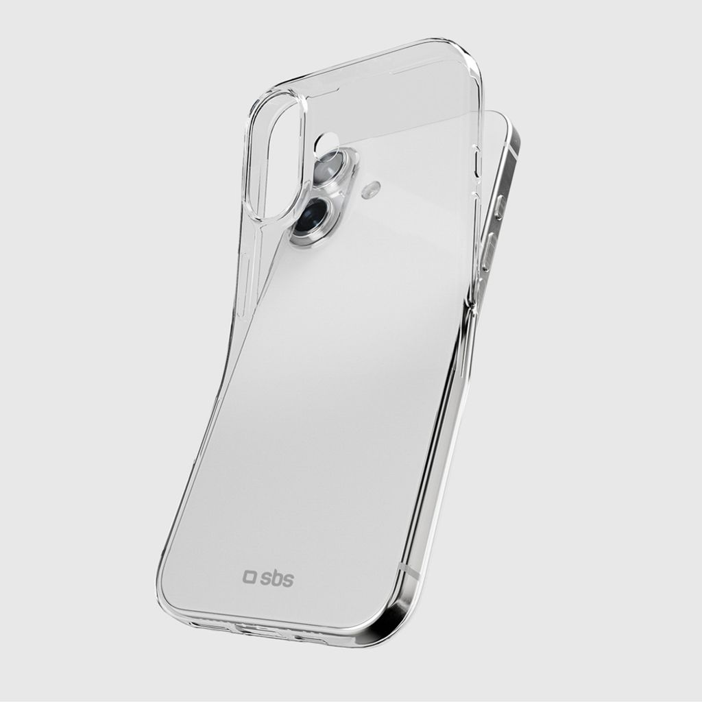 SBS Skinny Cover till iPhone 17 - Gennemsigtig
