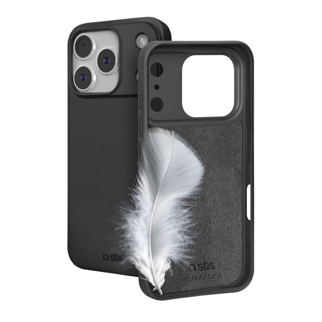 SBS Instinct -kuori till iPhone 17 Pro - Musta