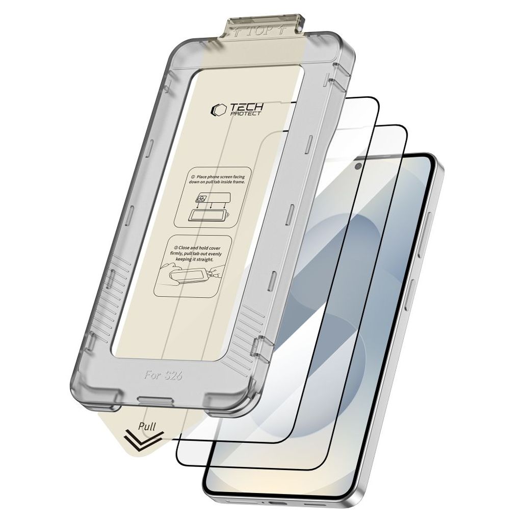 Tech-Protect Quick Set+ Linsskydd 2-pack till Samsung Galaxy S26
