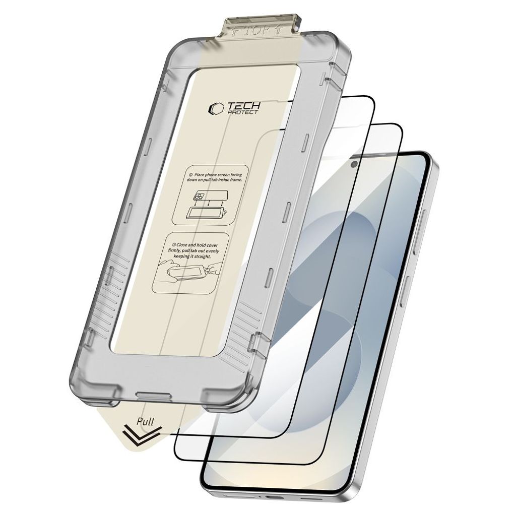 Tech-Protect Quick Set+ -linssinsuoja 2-pakkaus Samsung Galaxy S26 Plus:lle