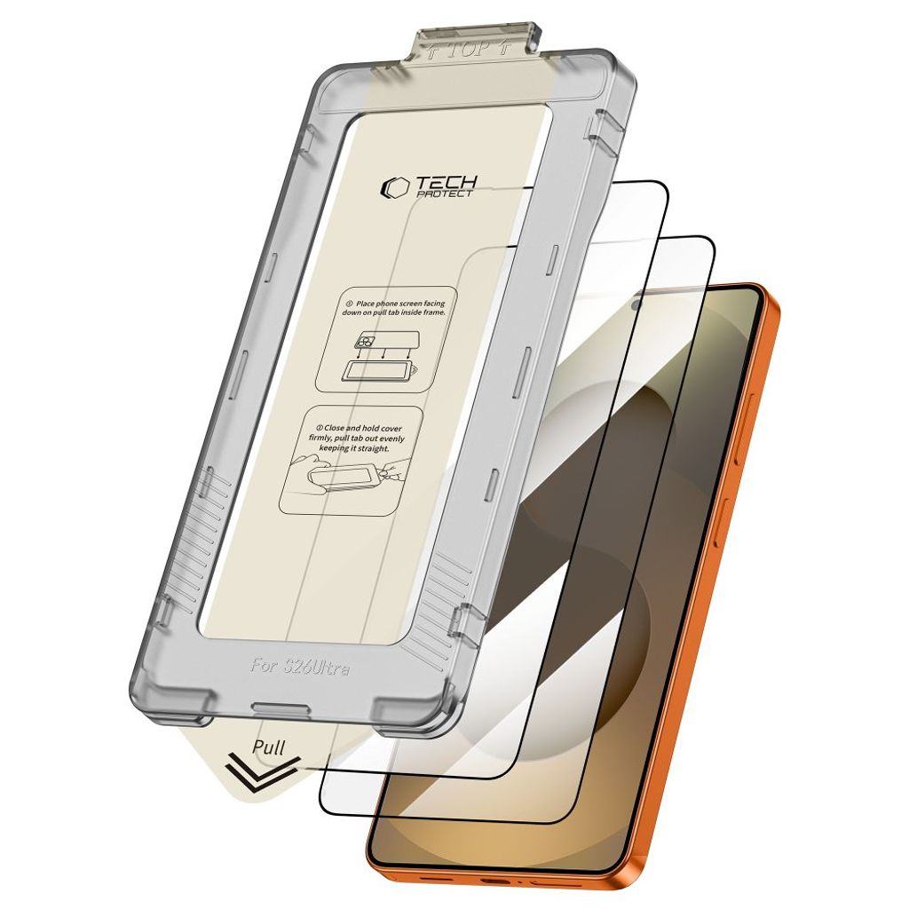 Tech-Protect Quick Set+ Linsskydd 2-pack till Samsung Galaxy S26 Ultra