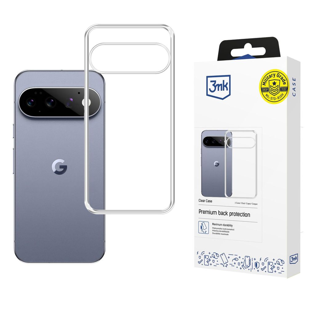 3mk Google Pixel 11/Pixel 11 Pro Cover – Gennemsigtig