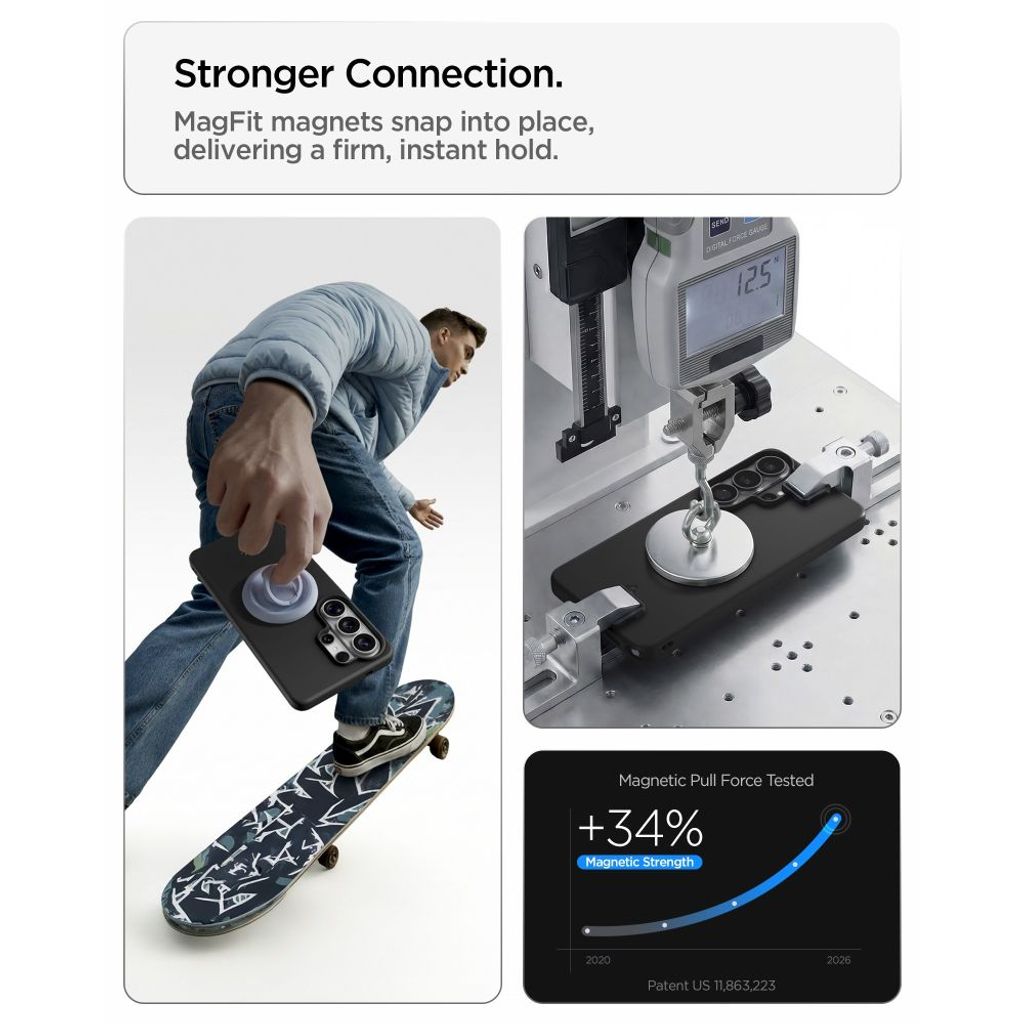 Spigen Thin Fit MagSafe Skal till Samsung Galaxy S26 Ultra - Svart