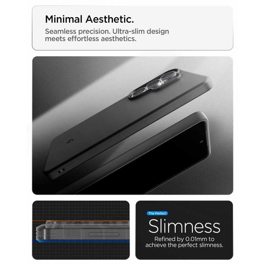 Spigen Thin Fit MagSafe Skal till Samsung Galaxy S26 Ultra - Svart
