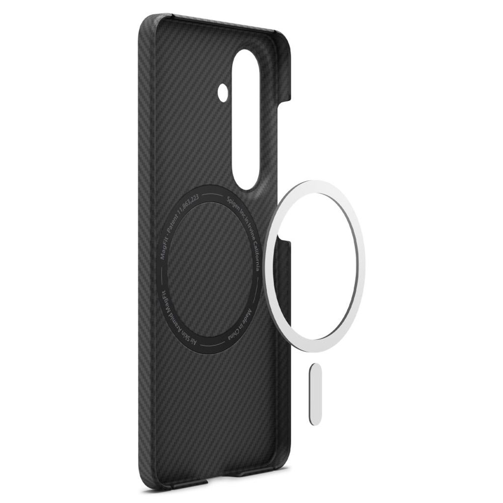 Spigen AirSkin Aramid MagSafe Skal till Samsung Galaxy S26 - Svart