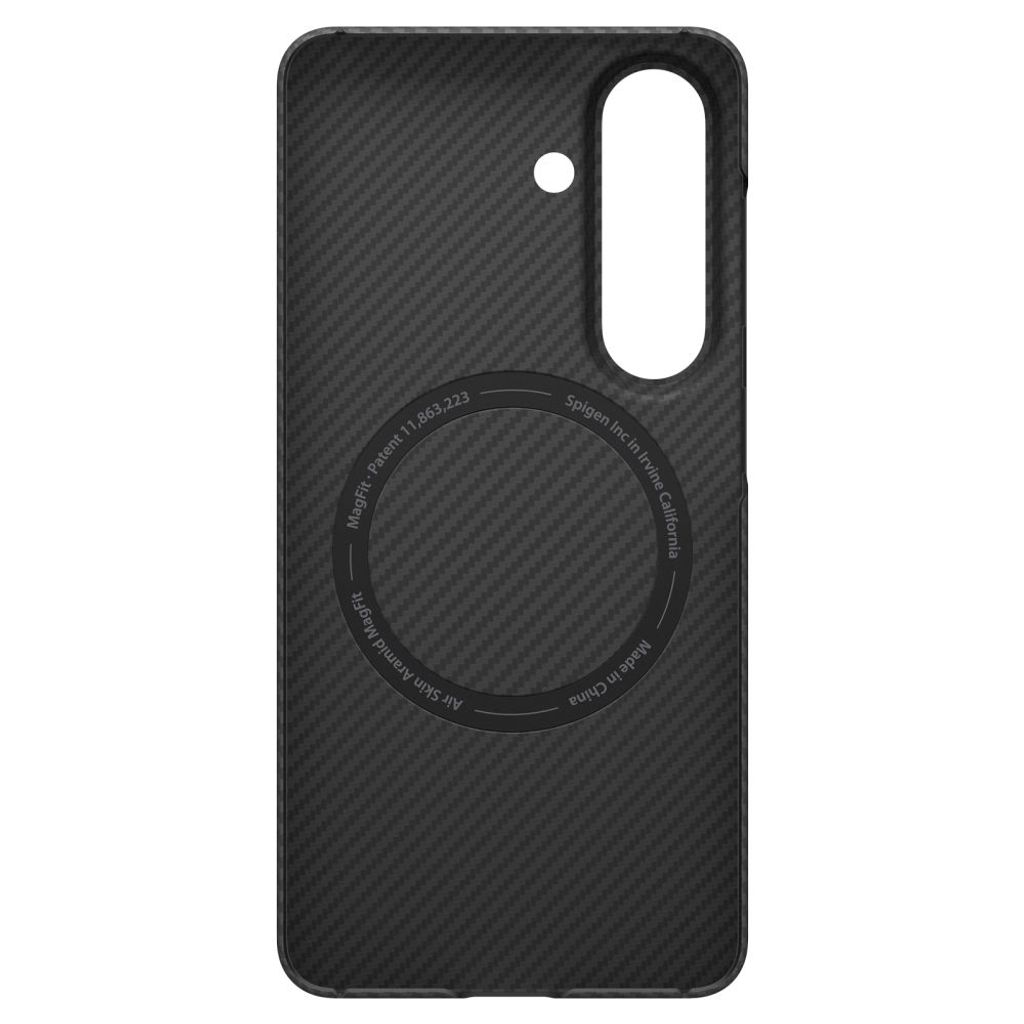 Spigen AirSkin Aramid MagSafe Skal till Samsung Galaxy S26 - Svart