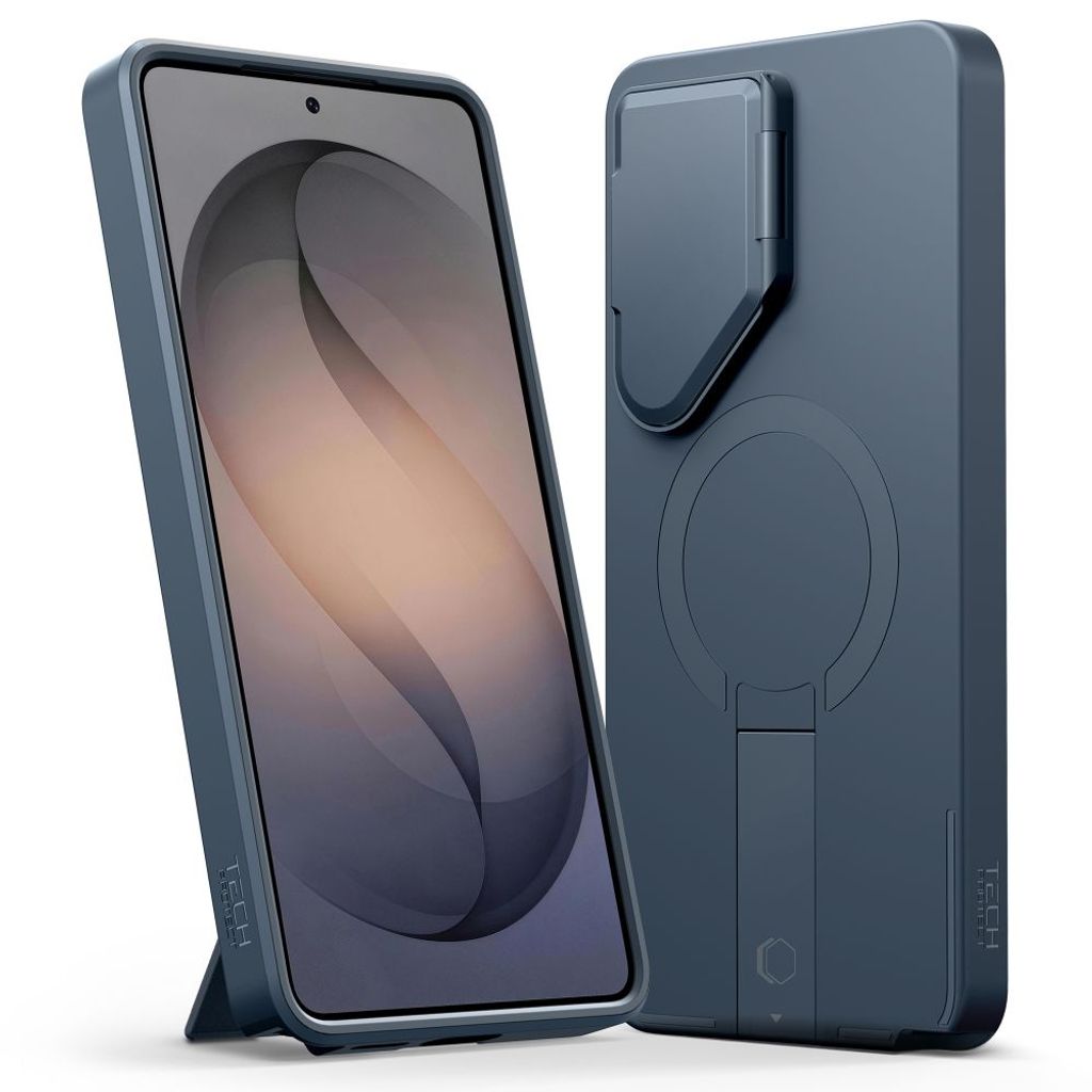 Tech-Protect Kevlar Aura MagSafe Skal till Samsung Galaxy S26 Ultra - Marinblå