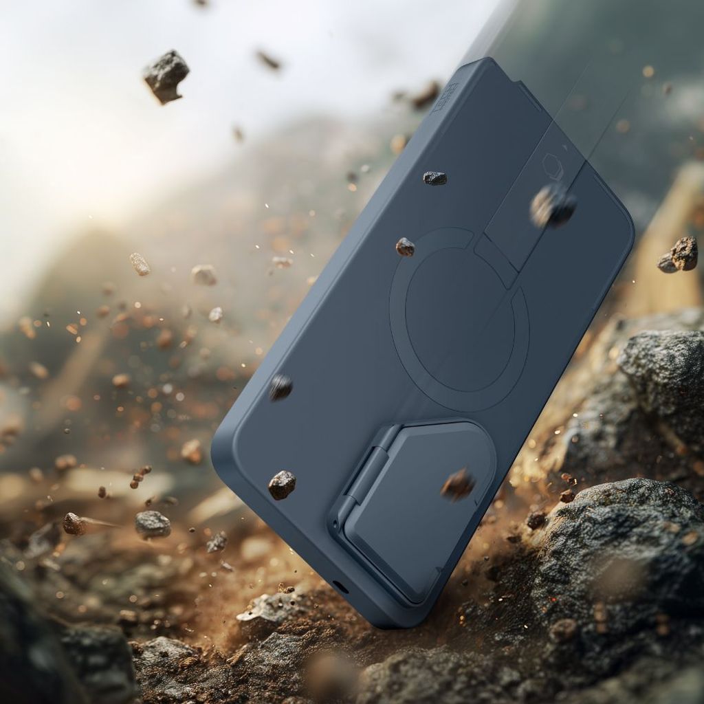 Tech-Protect Kevlar Aura MagSafe Skal till Samsung Galaxy S26 Ultra - Marinblå
