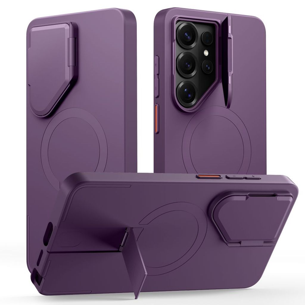 Tech-Protect Kevlar Aura MagSafe Skal till Samsung Galaxy S26 Ultra - Lila