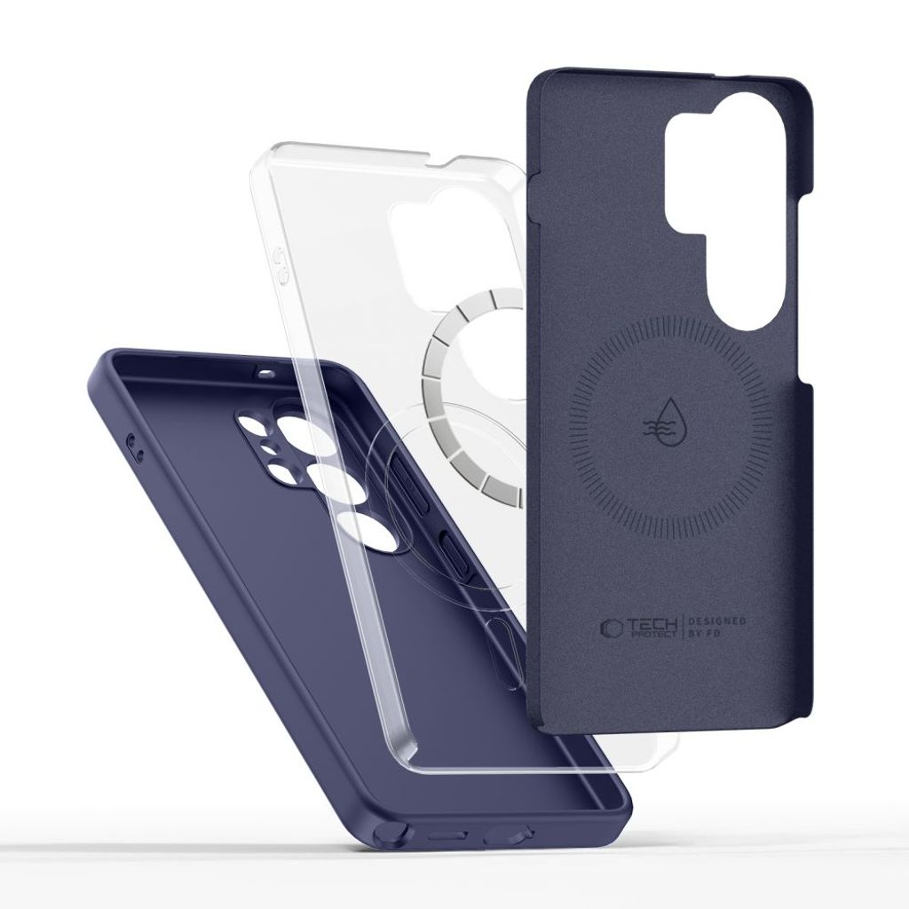 Tech-Protect Silicone MagSafe Skal till Samsung Galaxy S26 Ultra - Lila