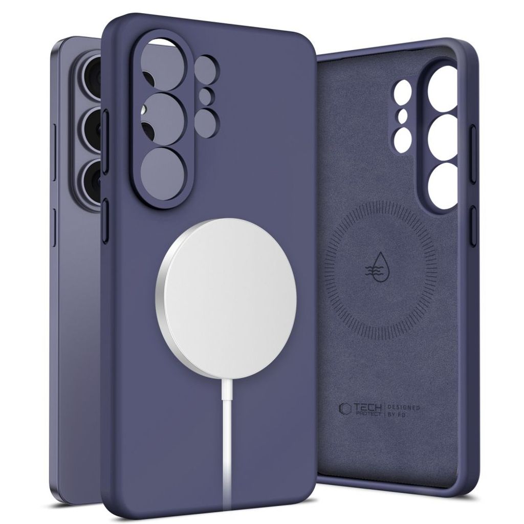 Tech-Protect Silicone MagSafe Skal till Samsung Galaxy S26 Ultra - Lila