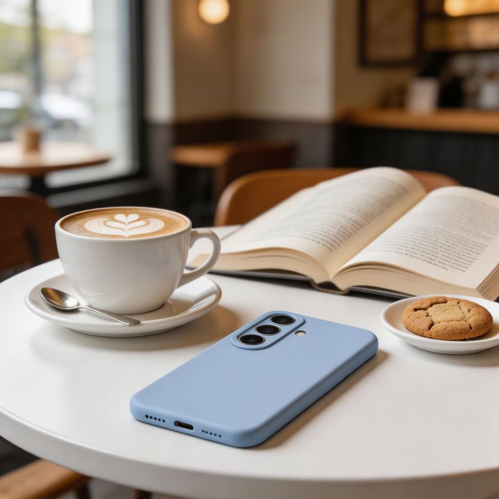 Tech-Protect Silicone MagSafe Skal till Samsung Galaxy S26 - Blå