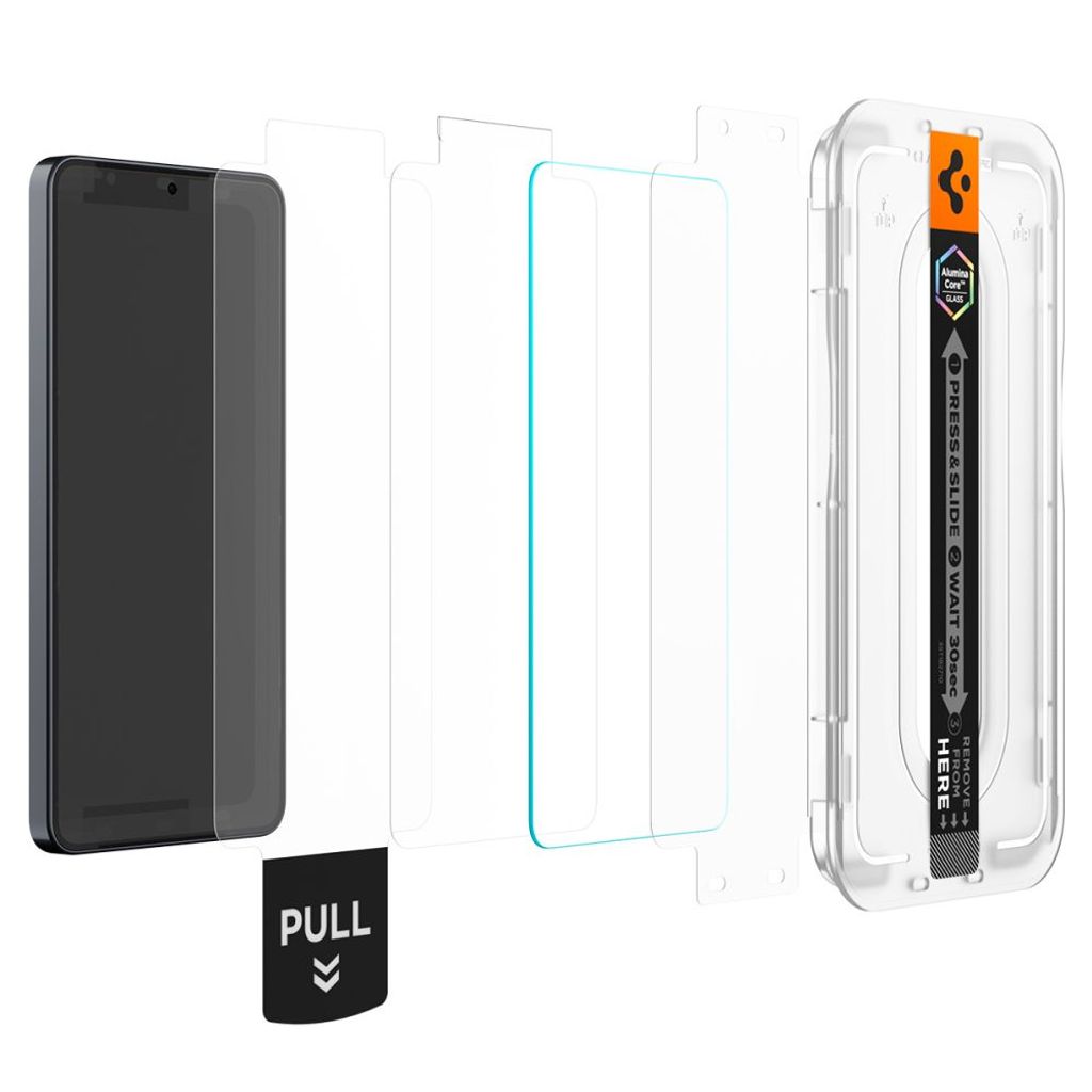 Spigen Glas.tR EZ Fit Pro Anti-reflection Skärmskydd 2-pack Samsung Galaxy S26